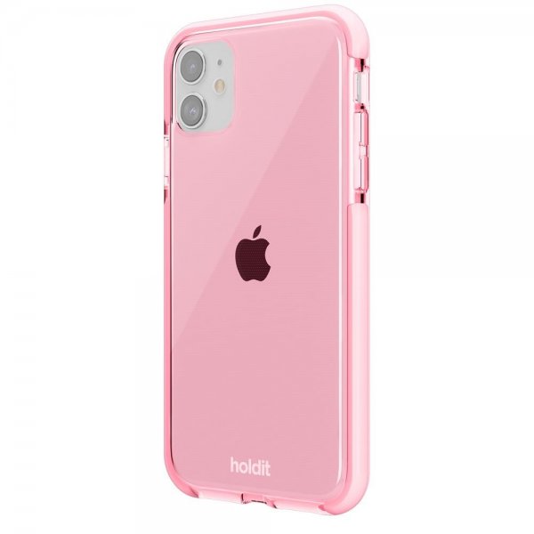 holdit iPhone 11 Kuori Seethru Bright Pink