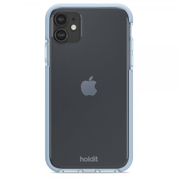 holdit iPhone 11 -suojakuori Seethru Mineral Blue