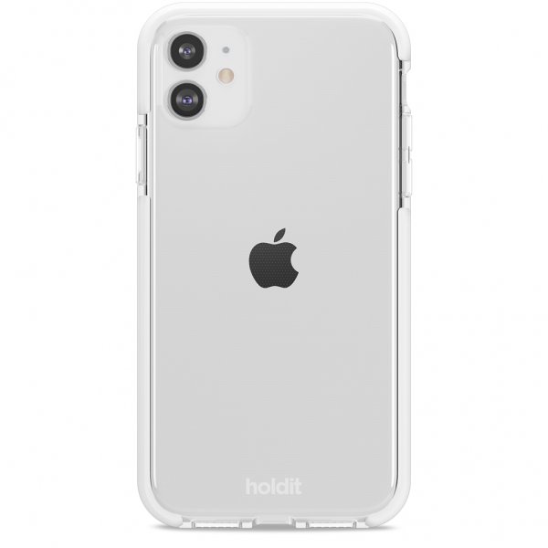 holdit iPhone 11 Kuori Seethru Valkoinen