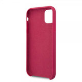 Guess iPhone 11 -silikonikuori, Vintage Red