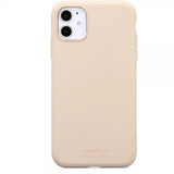 holdit iPhone 11 Silikonisuojakuori Beige