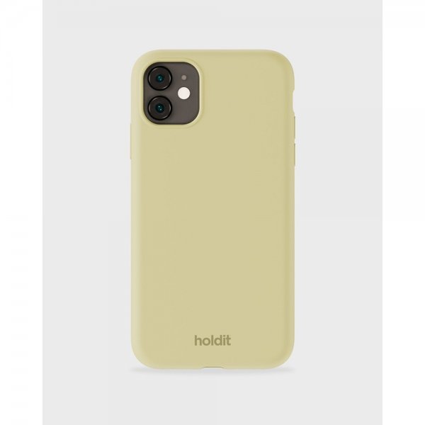 holdit iPhone 11 Silikonisuojakuori Biscotti