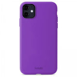 holdit iPhone 11 Silikonisuojakuori Bright Purple