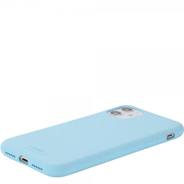 holdit iPhone 11 Silikonikuori Vaaleansininen