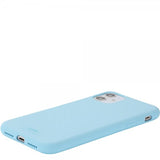 holdit iPhone 11 Silikonikuori Vaaleansininen