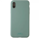 holdit iPhone X/Xs Silikonikuori Moss Green