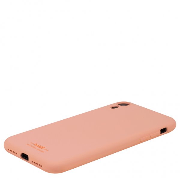 holdit iPhone Xr Silikonikuori Pink Peach