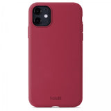 holdit iPhone 11 Silikonisuojakuori Red Velvet