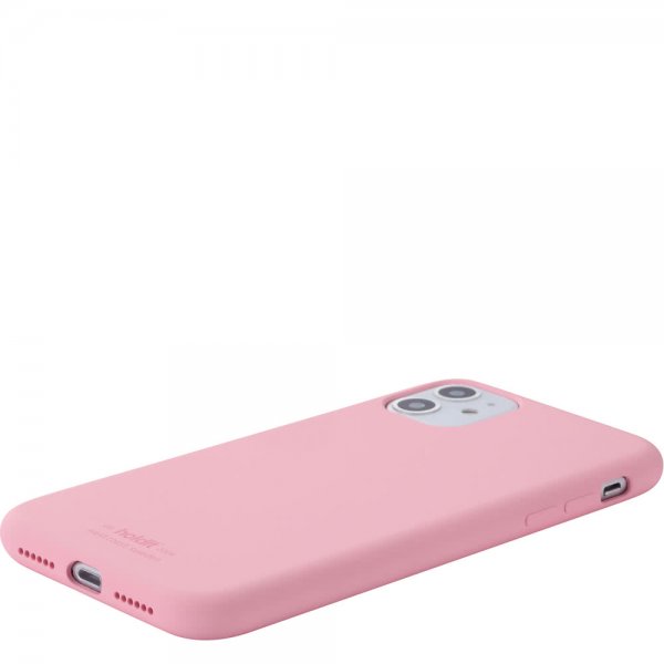 holdit iPhone 11 Silikonikuori Vaaleanpunainen