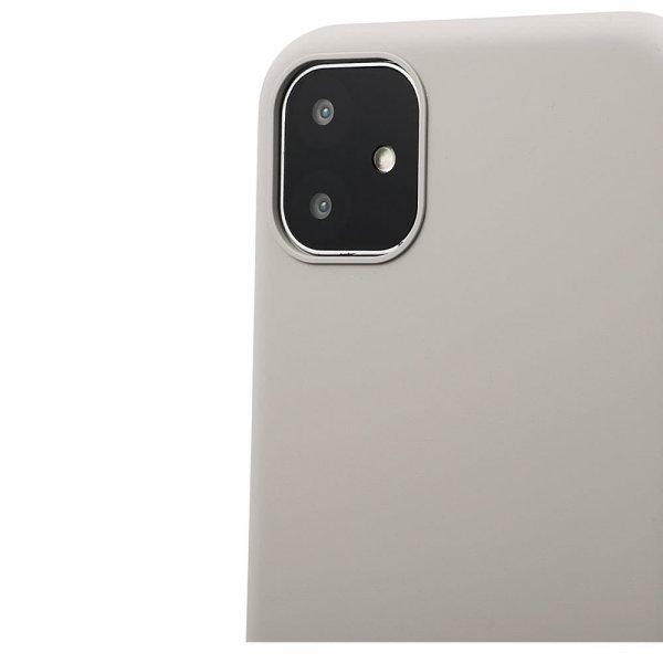 holdit iPhone 11 -silikonikuori, taupe