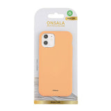 Onsala iPhone 11 -suojakuori, silikonituntuma, aprikoosi