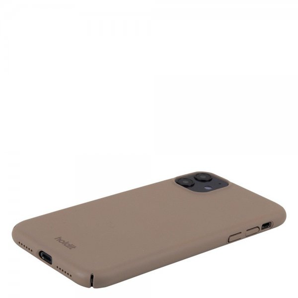 holdit iPhone 11 -suojakuori, Slim Case, mokanruskea