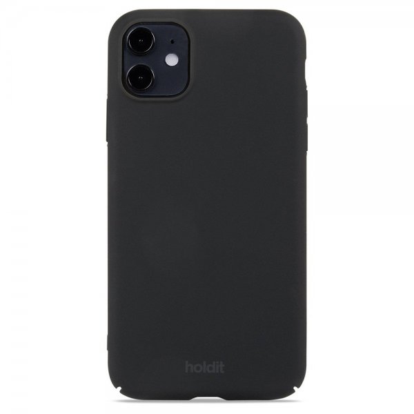 holdit iPhone 11 Kuori Slim Case Musta