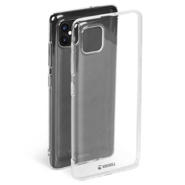 Krusell iPhone 11 SoftCover Läpinäkyvä kuori