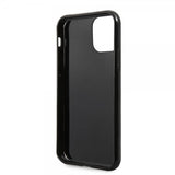 Guess iPhone 11 -suojakuori Solid Glitter Cover, musta