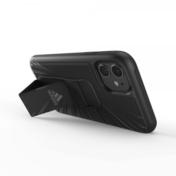 Adidas iPhone 11 -suojakuori, SP Grip Case, musta