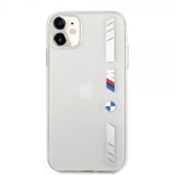 BMW iPhone 11 Kuoret Stripes Silver Transparent