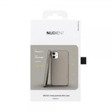 Nudient iPhone 11 -suojakuori Thin Case V3 Clay Beige