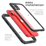 Redpepper iPhone 11 -suojakuori, vedenkestävä IP68, musta