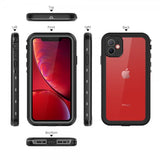 Redpepper iPhone 11 -suojakuori, vedenkestävä IP68, musta