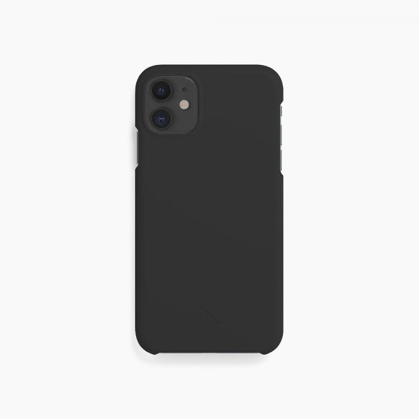 agood company iPhone 11 -kuori, kasvipohjainen, Charcoal Black