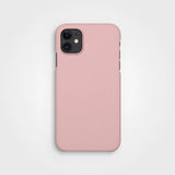 agood company iPhone 11 -kasvipohjainen suojakuori, Dusty Pink