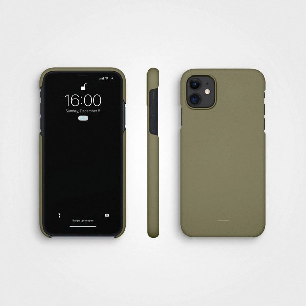 agood company iPhone 11 -kasvipohjainen suojakuori, ruohonvihreä