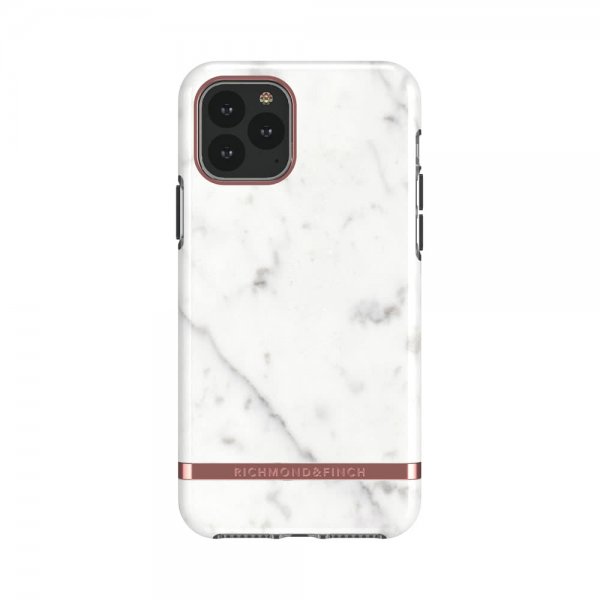 Richmond & Finch iPhone 11 -suojakuori, White Marble