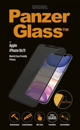 PanzerGlass iPhone Xr/11 CaseFriendly Privacy -näytönsuoja