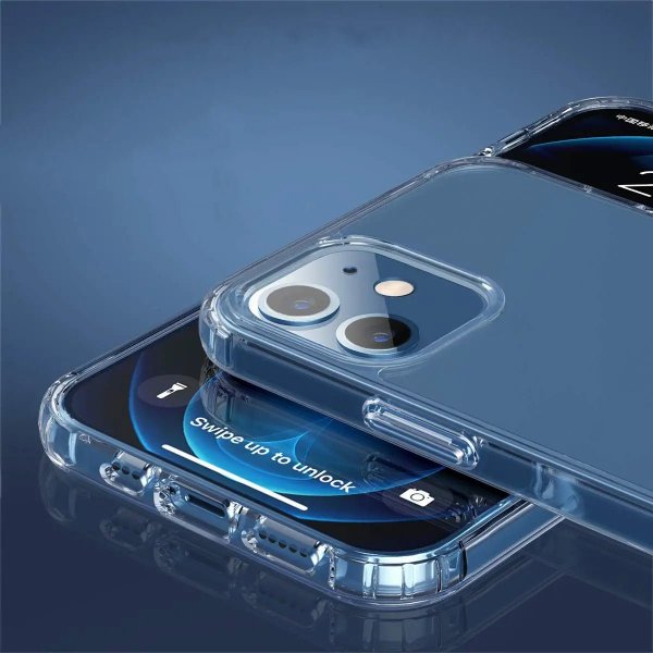 Rvelon iPhone 11 Kuori Iskunkestävä Läpinäkyvä