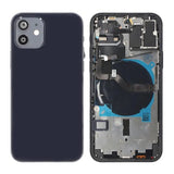 iPhone 12 Takaosa ja Koko Runko OEM - Musta