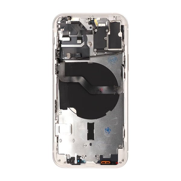 iPhone 12 Takaosa ja Täysi Kehys OEM - Valkoinen