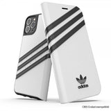 Adidas iPhone 12 Mini Kotelo Kirjakotelo Valkoinen