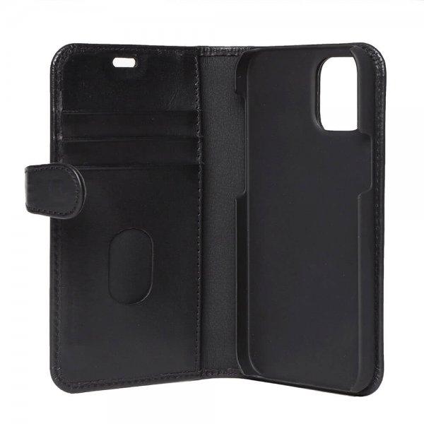 Buffalo iPhone 12 Mini Kotelo Buffalo Irrotettava Kuori Musta