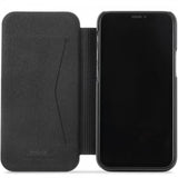 holdit iPhone 12 Mini Kotelo SlimFlip Wallet Musta