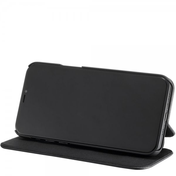 holdit iPhone 12 Mini Kotelo SlimFlip Wallet Musta