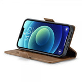 CaseMe iPhone 12/iPhone 12 Pro Kotelo 023 Series Ruskea