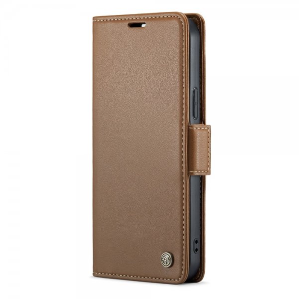 CaseMe iPhone 12/iPhone 12 Pro Kotelo 023 Series Ruskea