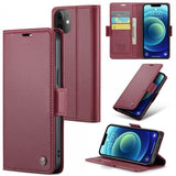CaseMe iPhone 12/iPhone 12 Pro Kotelo 023 Series Punainen