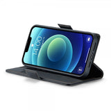 CaseMe iPhone 12/iPhone 12 Pro Kotelo 023 Series Musta