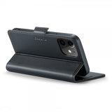 CaseMe iPhone 12/iPhone 12 Pro Kotelo 023 Series Musta