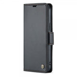 CaseMe iPhone 12/iPhone 12 Pro Kotelo 023 Series Musta