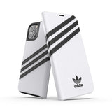 Adidas iPhone 12/iPhone 12 Pro Kotelo Booklet Case Valkoinen