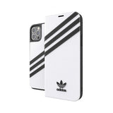 Adidas iPhone 12/iPhone 12 Pro Kotelo Booklet Case Valkoinen