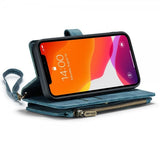 CaseMe iPhone 12/iPhone 12 Pro Kotelo C30-sarja Petrol
