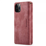 CaseMe iPhone 12/iPhone 12 Pro Kotelo C30 Series Punainen