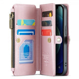 CaseMe iPhone 12/iPhone 12 Pro Kotelo C36 Series Pinkki