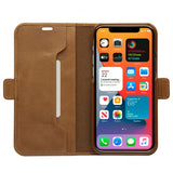 dbramante1928 iPhone 12/iPhone 12 Pro Kotelo Copenhagen Slim Tan