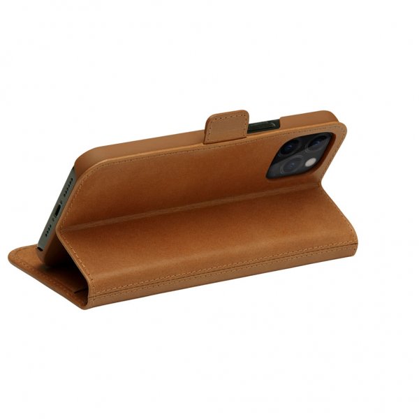 dbramante1928 iPhone 12/iPhone 12 Pro Kotelo Copenhagen Slim Tan