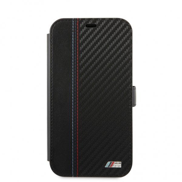 BMW iPhone 12/iPhone 12 Pro Kotelo Dynamic Carbon Musta